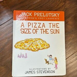 A Pizza The Size Of The Sun Book. Hardcover. First Edition.